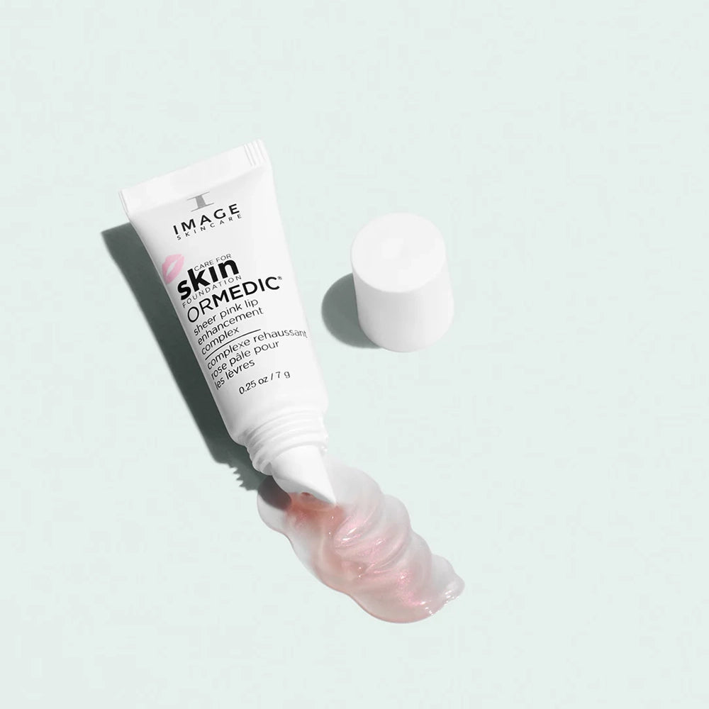 IMAGE Ormedic Sheer Pink Lip Enhancement Complex in setting