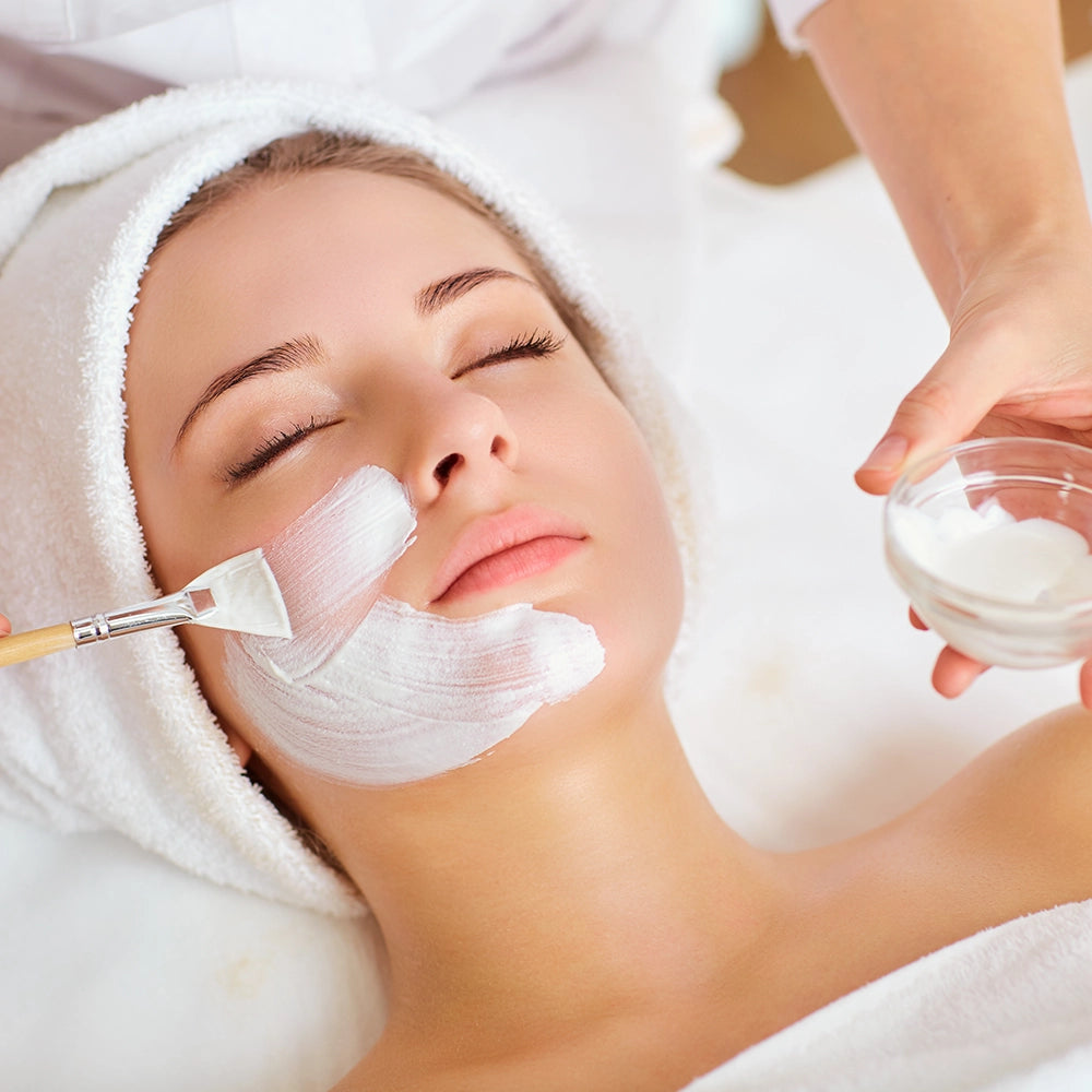 Behandeling huidverbetering in de salon