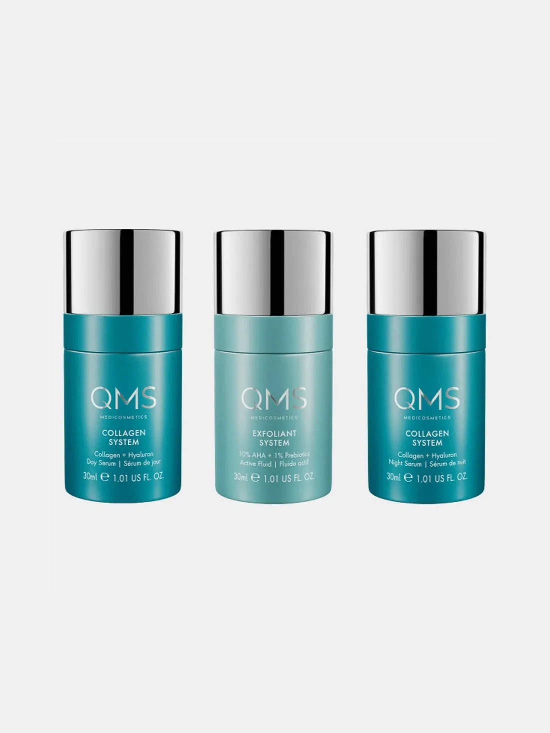 QMS Day & Night 3-Step Core Routine Set Strong - Cryon