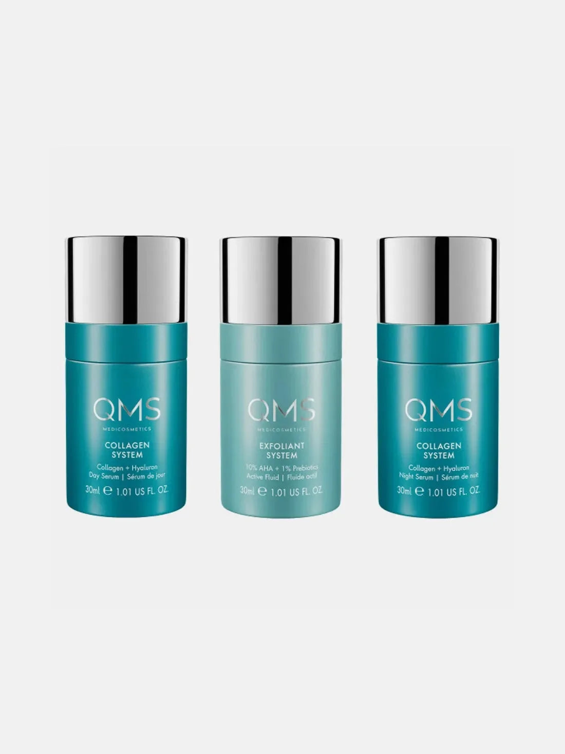 QMS Day & Night 3-Step Core Routine Set Strong - Cryon