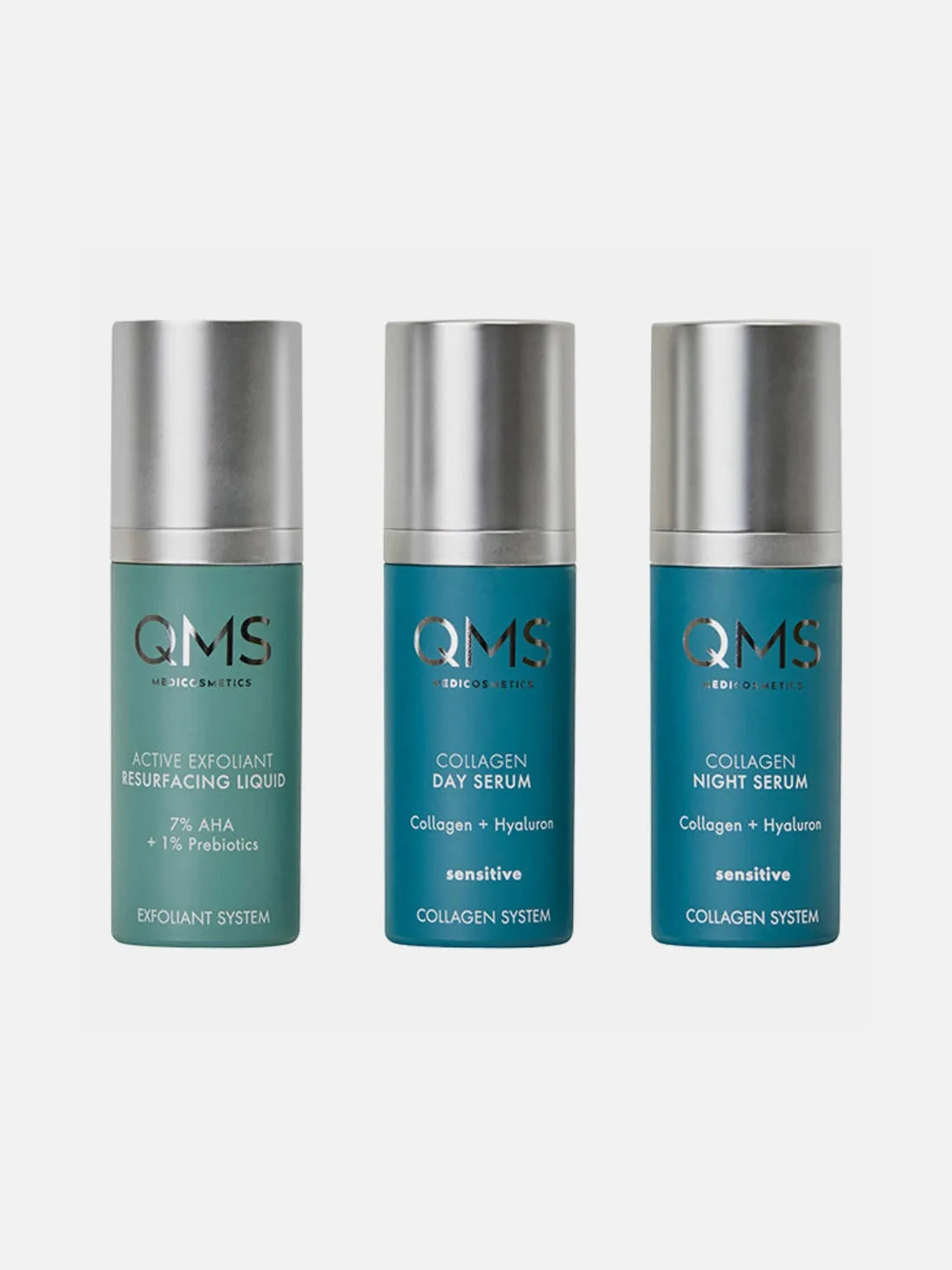 QMS Day &amp; Night 3-Step Core Routine Set Sensitive - Cryon